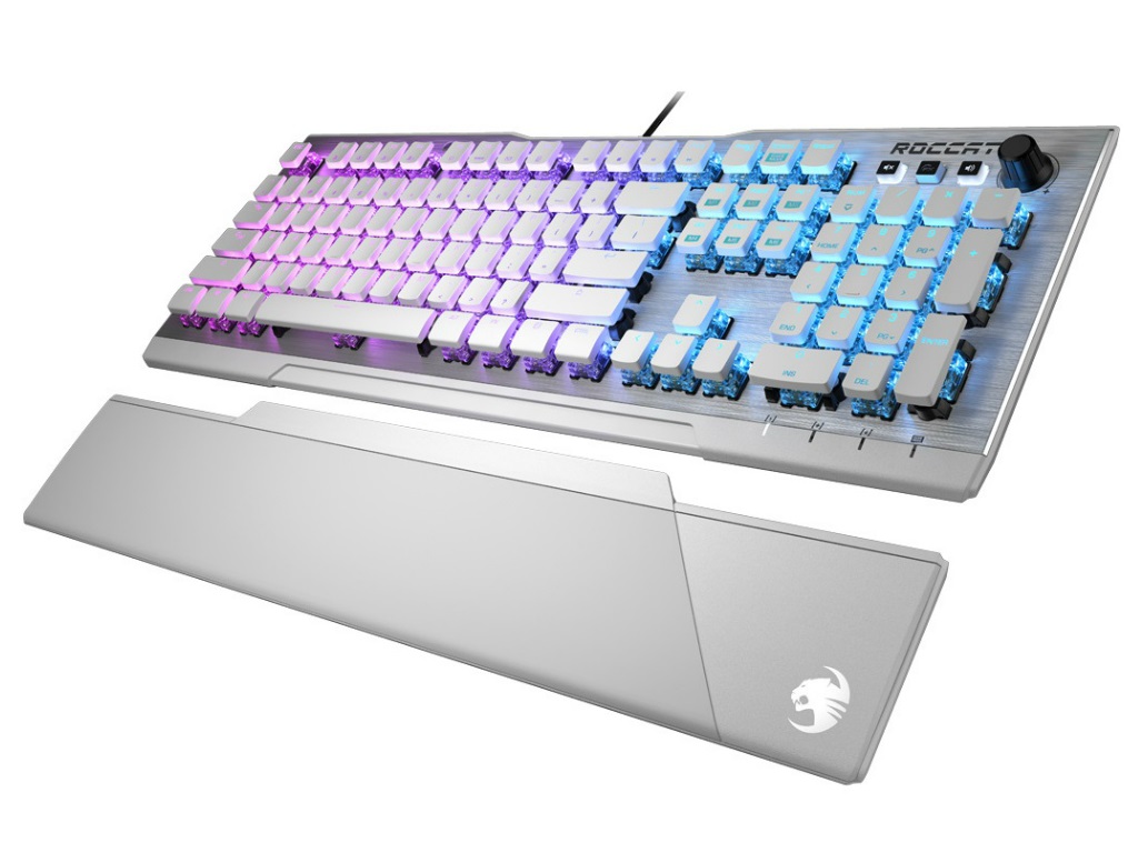 TITANスイッチ採用のゲーミングキーボード、ROCCAT「VULCAN」に