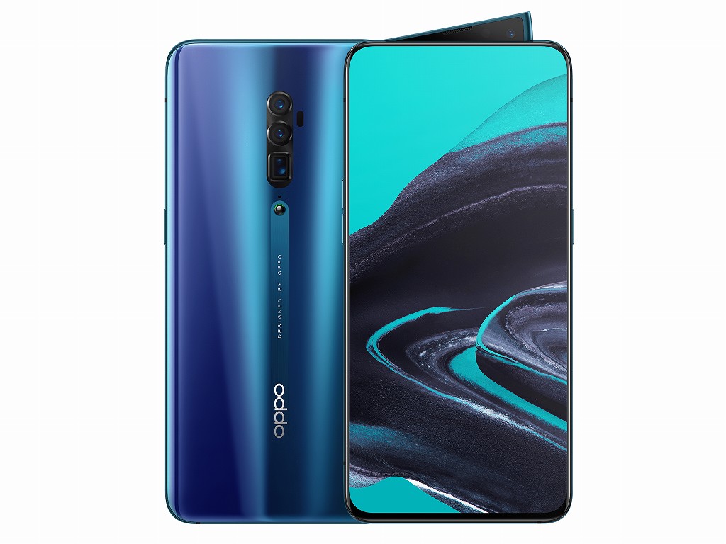 OPPO、メモリ12GB版の10倍ズーム対応スマホ「Reno 10x Zoom 12GB 