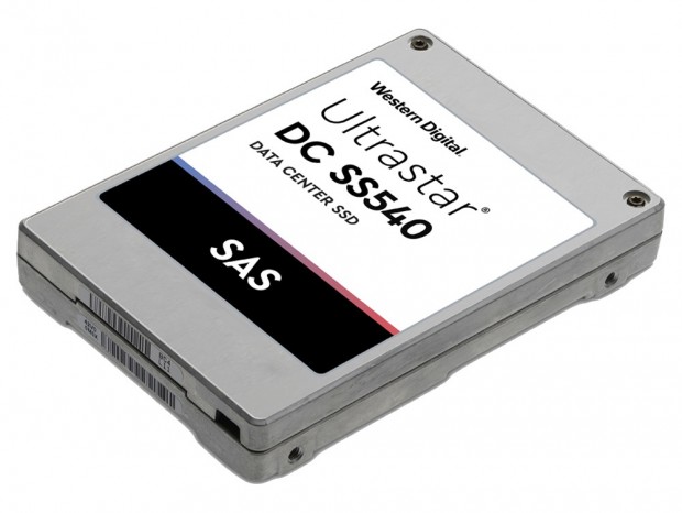MTBF250万時間のエンタープライズSSD、Western Digital「Ultrastar DC SS540」