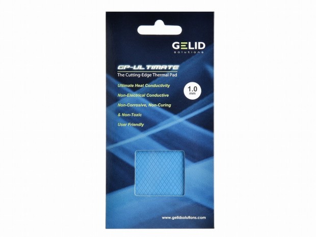 GELID、凹凸面に強い0.5mm～2mm厚のサーマルパッド「GP-Ultimate」