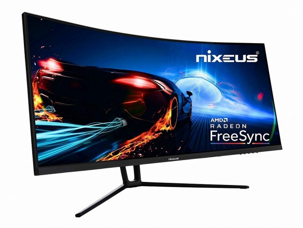 Nixeus、144Hz駆動の34インチ曲面ゲーミング液晶「NX-EDG34S」を約600ドルで発売