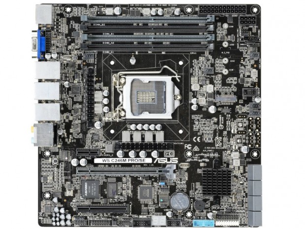 デュアルギガビットLAN搭載のXeon向けMicroATXマザーがASUSから