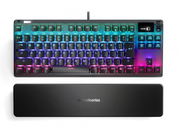 独自「QX2」スイッチ採用ゲーミングキーボード、SteelSeries「APEX 7/7 TKL」国内発売決定
