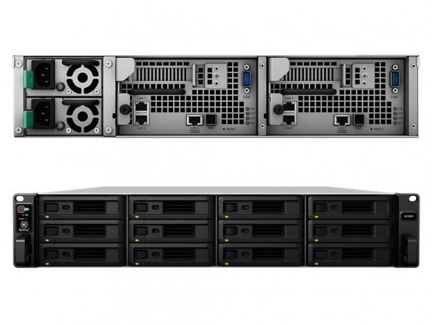 Xeon D-1521搭載のiSCSI専用2Uストレージキット、Synology「UC3200」発表