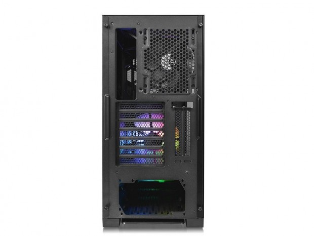 200mm ARGBファンと強化ガラス採用ミドルタワー、Thermaltake「Commander G」シリーズ