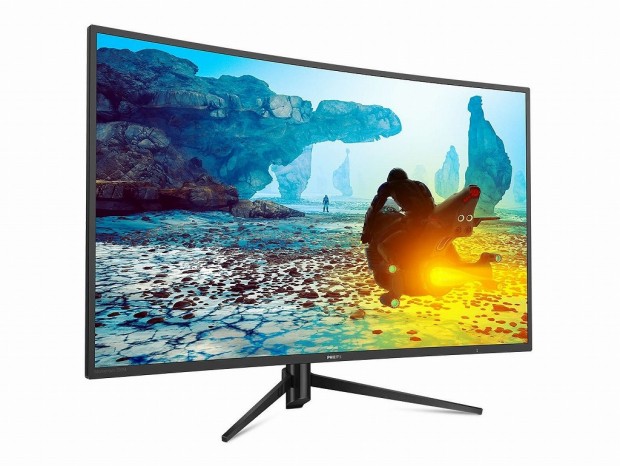 Philips、144Hz駆動の38.5インチ大判曲面ディスプレイ「392M7C/93」