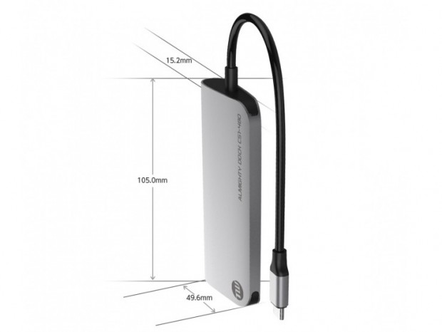 最大960GBのSSDを内蔵した小型USB Type-Cハブがフォーカルポイントから