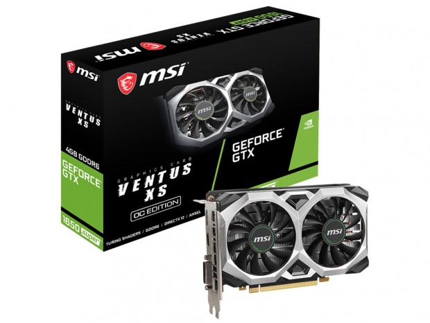 MSI、GeForce GTX 1650 SUPER搭載OCモデル計2製品をリリース