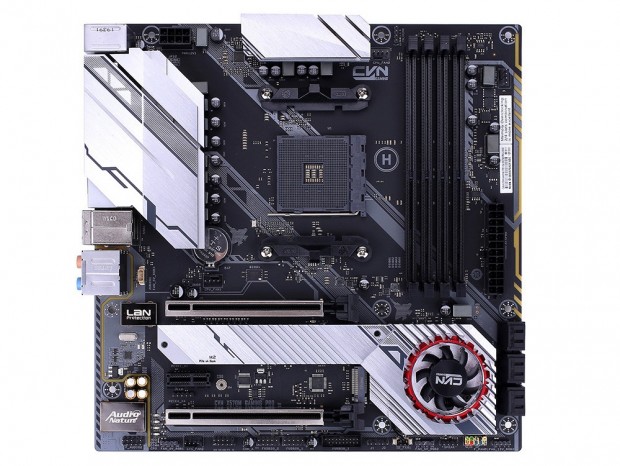 AMD X570チップ採用のゲーミングMicroATX、Colorful「CVN X570M GAMING PRO」