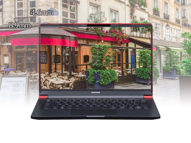 Ryzen 5 3500u搭載の14インチモバイルノート マウス M Book X400b エルミタージュ秋葉原