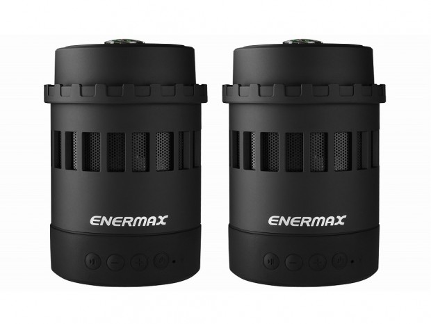 ライトやコンパス、カップも搭載。マルチなENERMAXのスピーカー「Pharoslite EAS05」