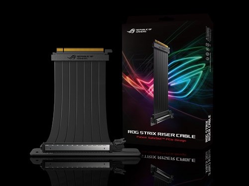 ASUS、「SafeSlot」採用のPCIe（x16）ライザーケーブル「ROG Strix