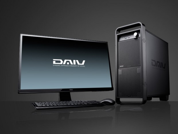 マウス、Thunderbolt 3を備えたクリエイター向け第3世代Ryzenデスクトップ「DAIV A7」発売