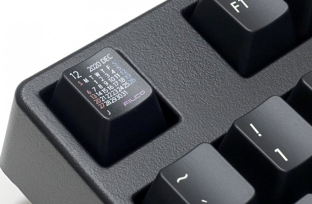 キーボードに仕込むカレンダー「Calendar Keycap Set」の2020年版がダイヤテックから