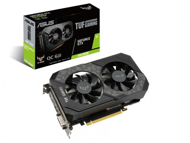 IP5X防塵ファン採用のGTX 1660 SUPER、ASUS「TUF-GTX1660S-O6G-GAMING」