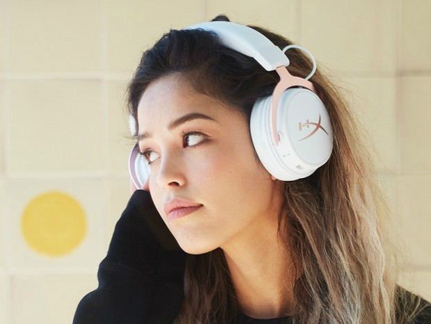 HyperXのBluetooth＆有線両対応ヘッドセット「Cloud MIX」に新色ローズゴールド追加