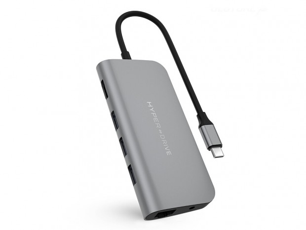 ノートPCの拡張性を改善するUSB Type-Cハブ「HyperDrive 9in1 USB-C HUB」
