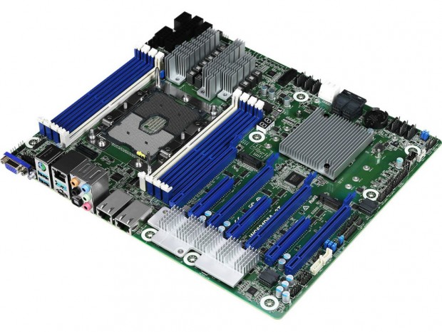 Xeon W-3200シリーズ対応のCEBマザーボード、ASRock Rack「WC621D8A-2T」