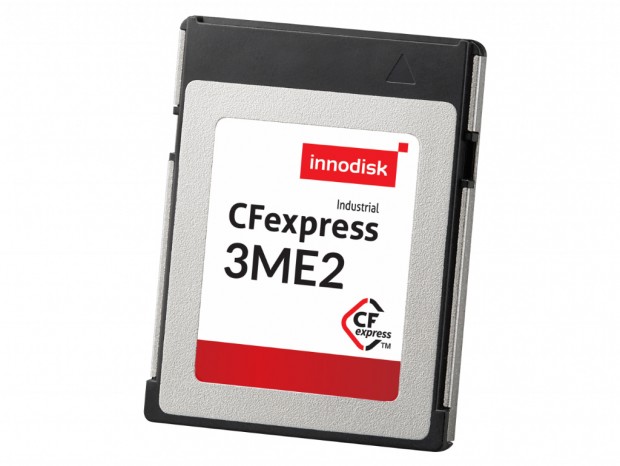 Innodisk、最大転送速度2GB/secのCFexpressメモリカード「3ME2」シリーズ