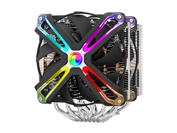 ZALMAN、TDP300Wに対応する特許技術搭載のデュアルファンクーラー「CNPS20X」