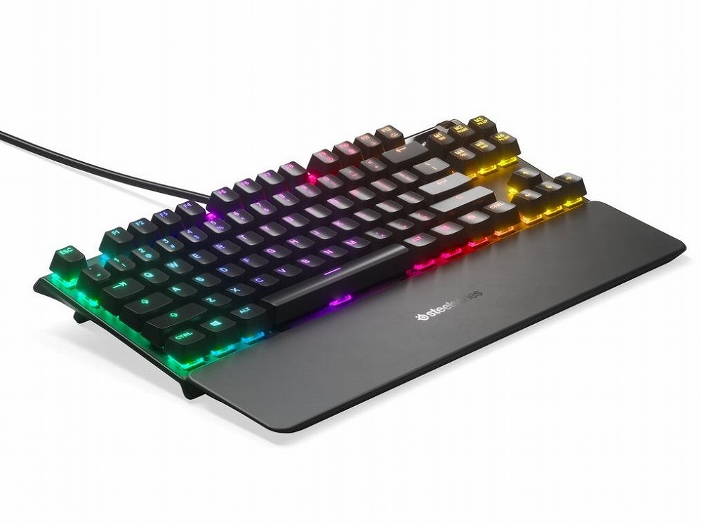 SteelSeries、アクチュエーション調整機能搭載の高速キーボード「Apex