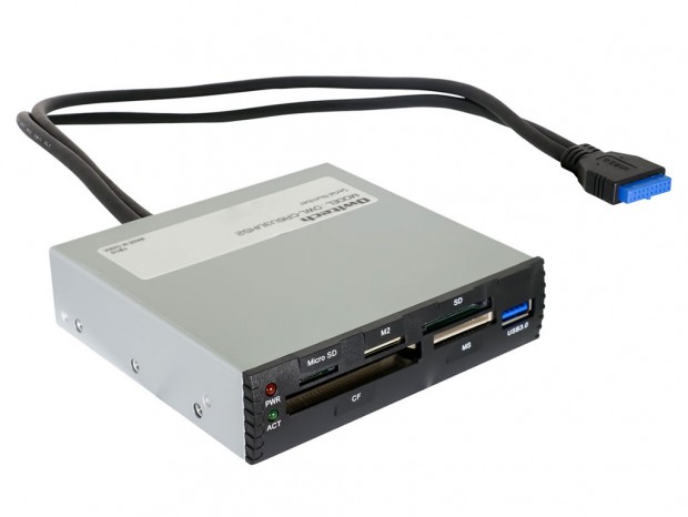 今や保守用？3.5インチベイ内蔵型USB3.0カードリーダー&ライターの新製品