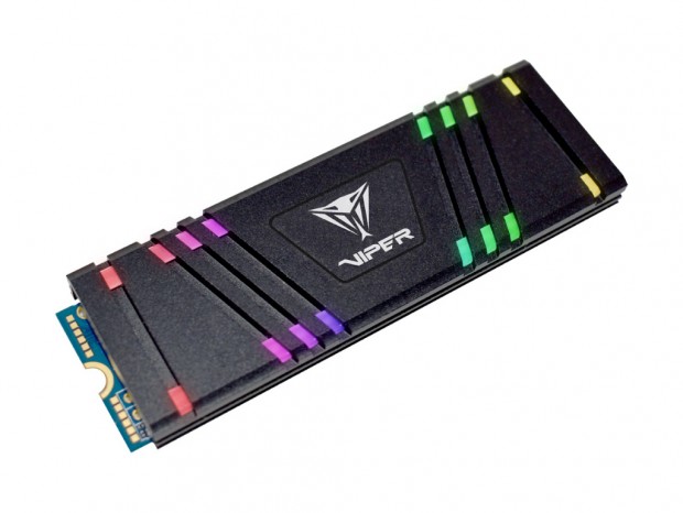 RGBヒートシンクを搭載したNVMe M.2 SSD、Patriot「VPR100」シリーズ