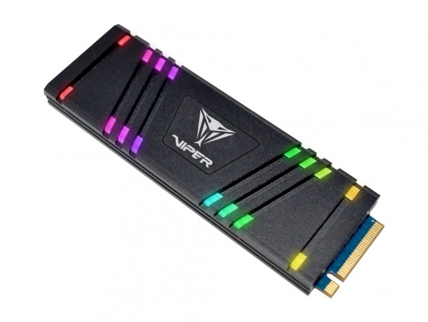 RGBヒートシンクを搭載したNVMe M.2 SSD、Patriot「VPR100」シリーズ