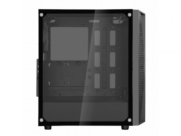 SilverStone、RGBファン連動の発光ロゴを備えた魅せミドルタワー「FARA B1」シリーズ