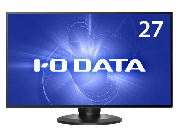 4辺フレームレスの27型WQHD液晶、アイ・オー・データ「LCD-MQ272EDB-F」