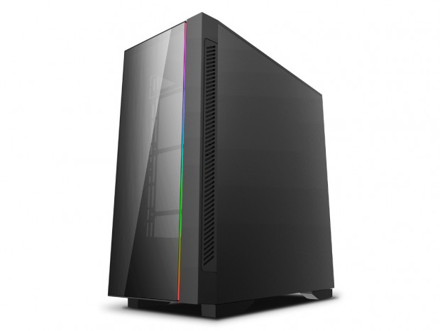 ARGBファン×3と強化ガラス採用で約9,000円のミドルタワーPCケースがDeepcoolから