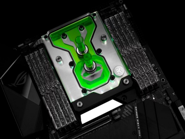 ASUS「ROG Strix X299-E Gaming II」向けウォーターブロックがEK Water Blocksから