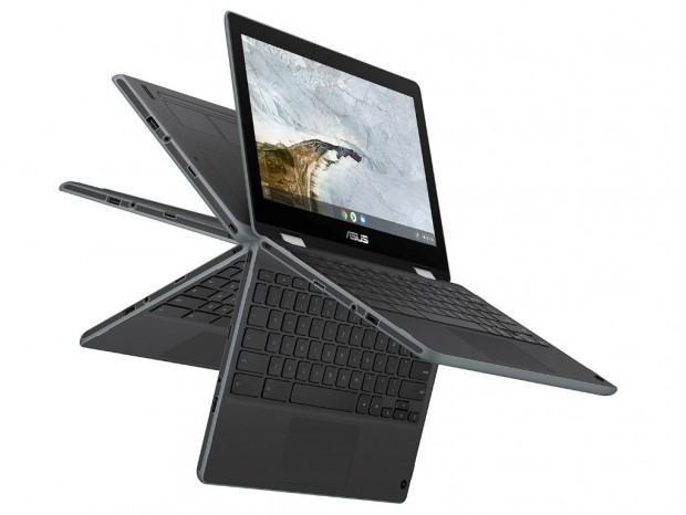 MIL規格準拠のフリップ型Chromebook、ASUS「Chromebook Flip C214MA」に英字モデル追加