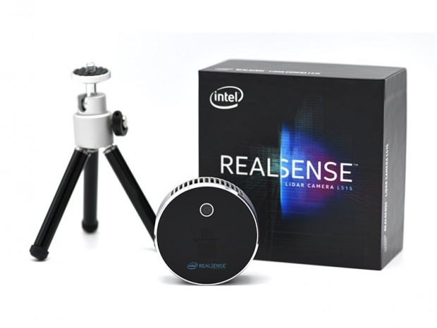 Intel、世界最小・最高効率のLiDARカメラ「Intel RealSense lidar camera L515」