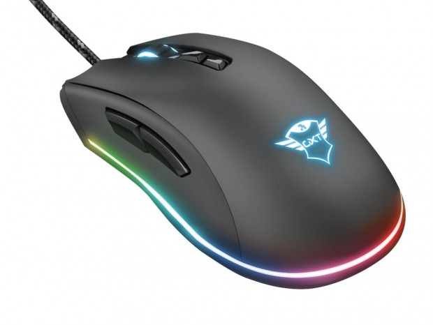 TRUST GAMING、12個のプロファイルを登録できる「GXT 900 Qudos RGB Gaming Mouse」