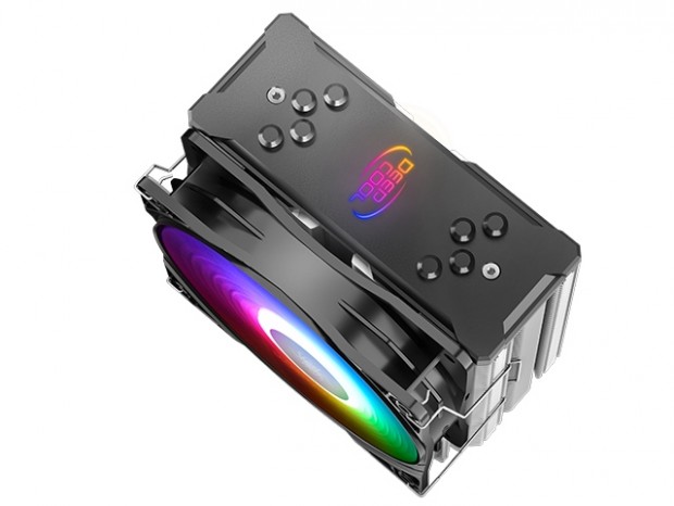 ARGB搭載のスリムサイドフローCPUクーラー、Deepcool「GAMMAXX GT A-RGB」