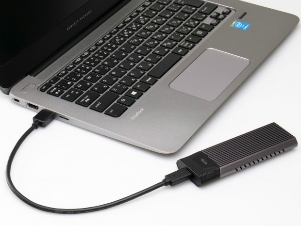 スクリューレスで組み立てられるNVMe M.2 SSDケースがロジテックから