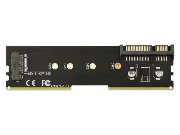 この発想はなかった。メモリスロットにM.2 SSDを搭載するマウンタがアイネックスから