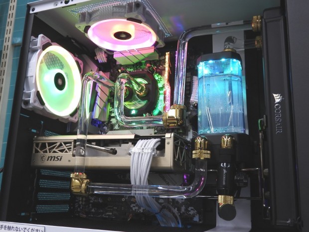 コレオシ】CORSAIR「Hydro X」シリーズを使った人生初のDIY水冷マシン