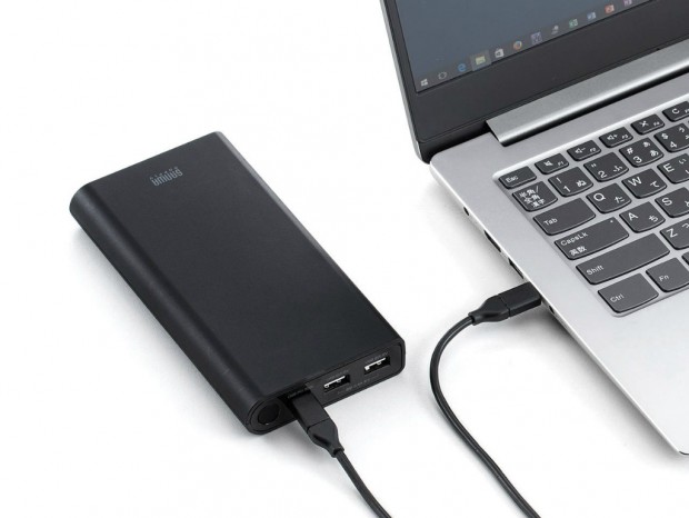 USB PD対応でノートPCの充電もできるモバイルバッテリがサンワダイレクトから