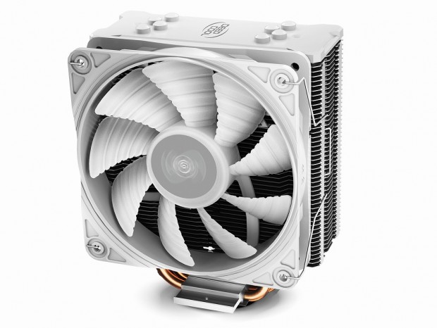 Deepcool、ホワイトライティングの冬モデルクーラー「GAMMAXX GTE V2 WHITE」