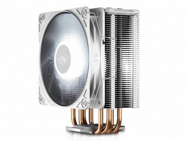 Deepcool、ホワイトライティングの冬モデルクーラー「GAMMAXX GTE V2 WHITE」