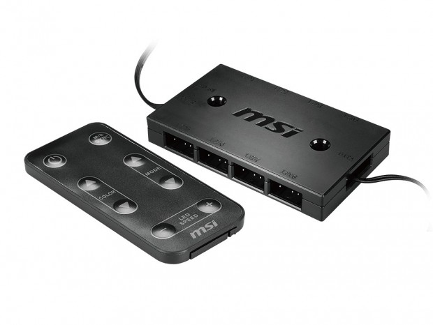 MSI、最大8ch制御が可能なアドレサブルRGBコントローラ「MAG MAX ARGB」