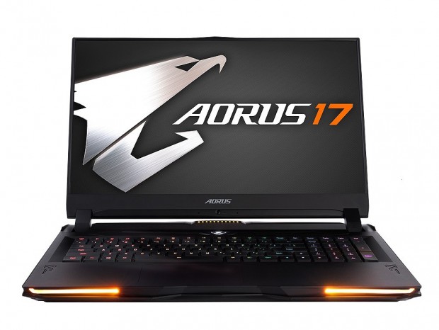 GIGABYTE、オムロンスイッチ搭載ゲーミングキーボード「AORUS 17」最新版を発表