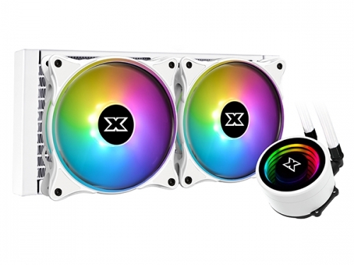 XIGMATEK、全身真っ白なオールインワン水冷ユニット「AURORA Arctic 240」