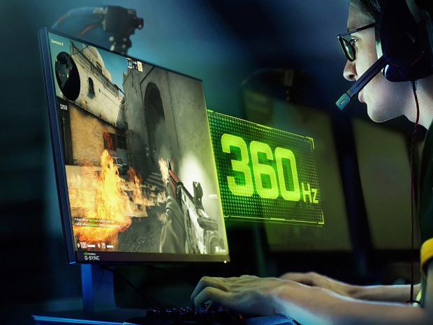 NVIDIA、史上最速360Hz駆動のG-SYNCディスプレイを発表