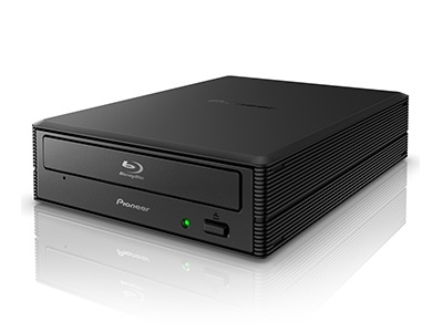 パイオニア、Ultra HD Blu-ray再生対応の外付けBlu-rayドライブ「BDR-X12J-UHD」