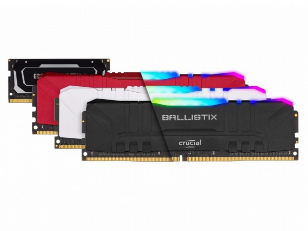 Crucial、最大4,400MHz動作のRGBゲーミングメモリ「Ballistix MAX」来月発売