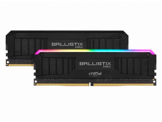 Crucial、最大4,400MHz動作のRGBゲーミングメモリ「Ballistix MAX」来月発売