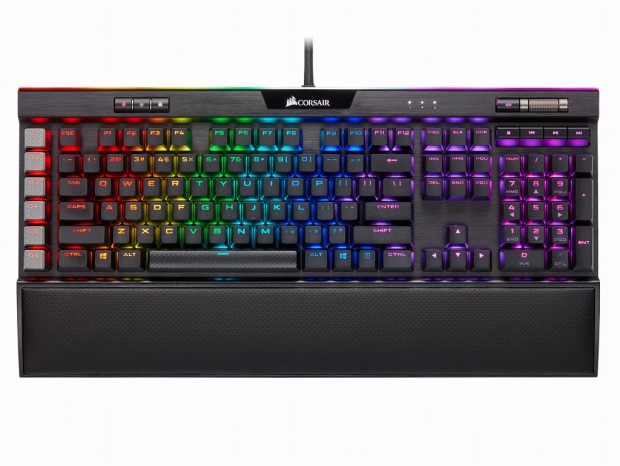 CORSAIR、全部入り仕様の大型ゲーミングキーボード「K95 RGB PLATINUM XT」
